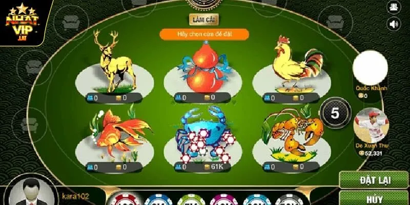 Khái quát thông tin về tựa game bầu cua tôm cá